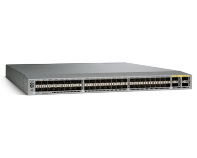 N3K-C3064PQ-10GX=, Коммутатор Cisco N3K-C3064PQ-10GX= Nexus 3064-X, 48 SFP+, 4 QSFP+ ports, with enh scale, low-l