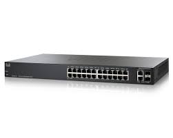 SF200-24P=, Коммутатор Cisco SF200-24P= 24-Port 10/100 PoE Smart Switch