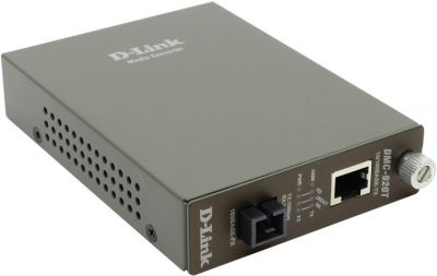 DMC-920T, Медиаконвертер D-LINK DMC-920T 100BaseTX в 100BaseFX по одному волокну (20km, SC) (DMC-920T)