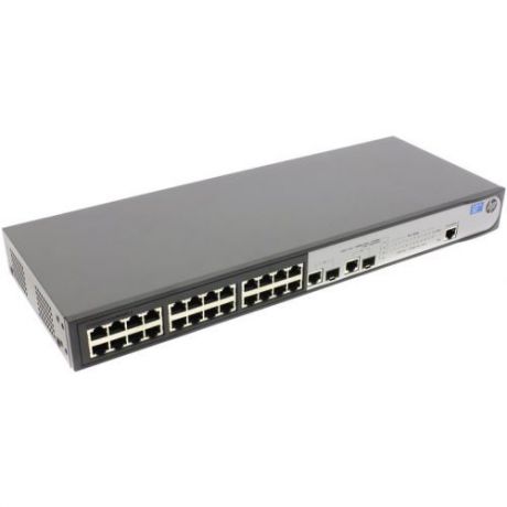 JG538A Купить, Коммутатор HP JG538A HP 1910-24 Switch (24x10 / 100 RJ-45 + 2x10 / 100 / 1000 or SFP, Web, SNMP, L3 static, 19')