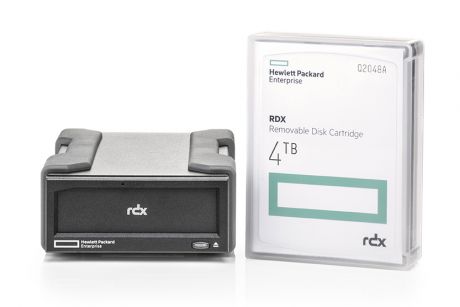 Q2048A HPE Купить Съемный дисковый картридж HPE RDX 4 Тбайт