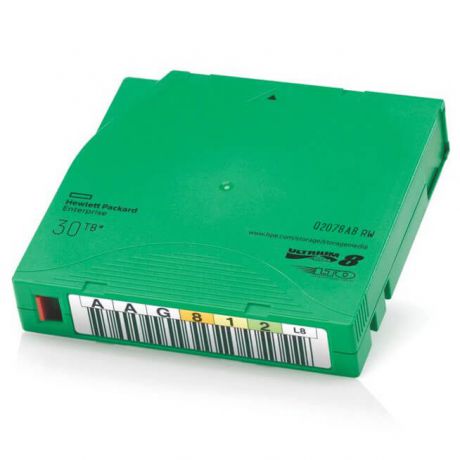 Q2078AB HPE Купить Картридж данных HPE LTO-8 Ultrium, 30 Тбайт, RW, без корпусов, паллета из 960 лент