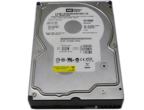 WD1600AABB Жесткий диск Western Digital 160 Gb HDD IDE 3.5" 7200 rpm 2 Mb